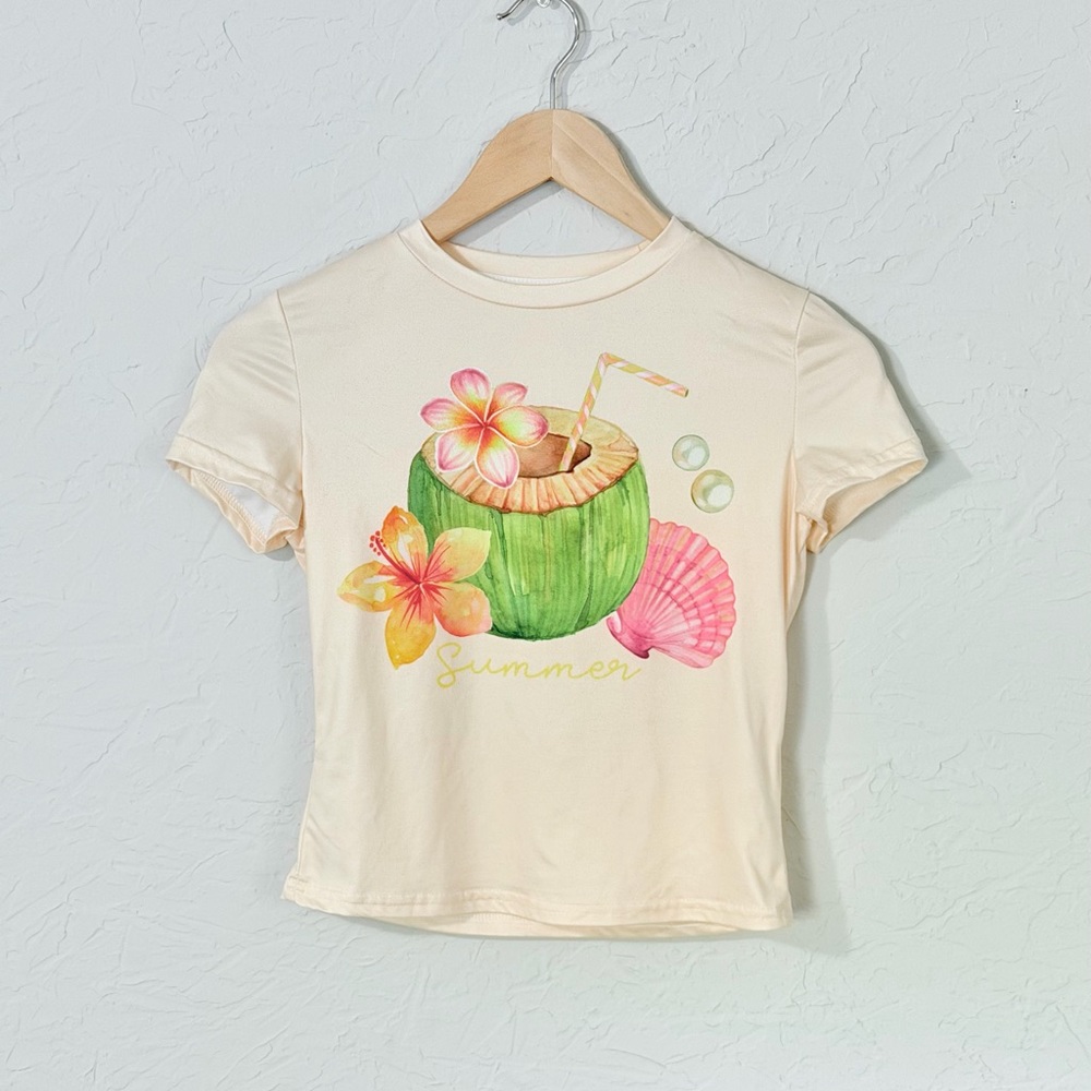 NWOT SHEIN Summer Crop Top, 12Y